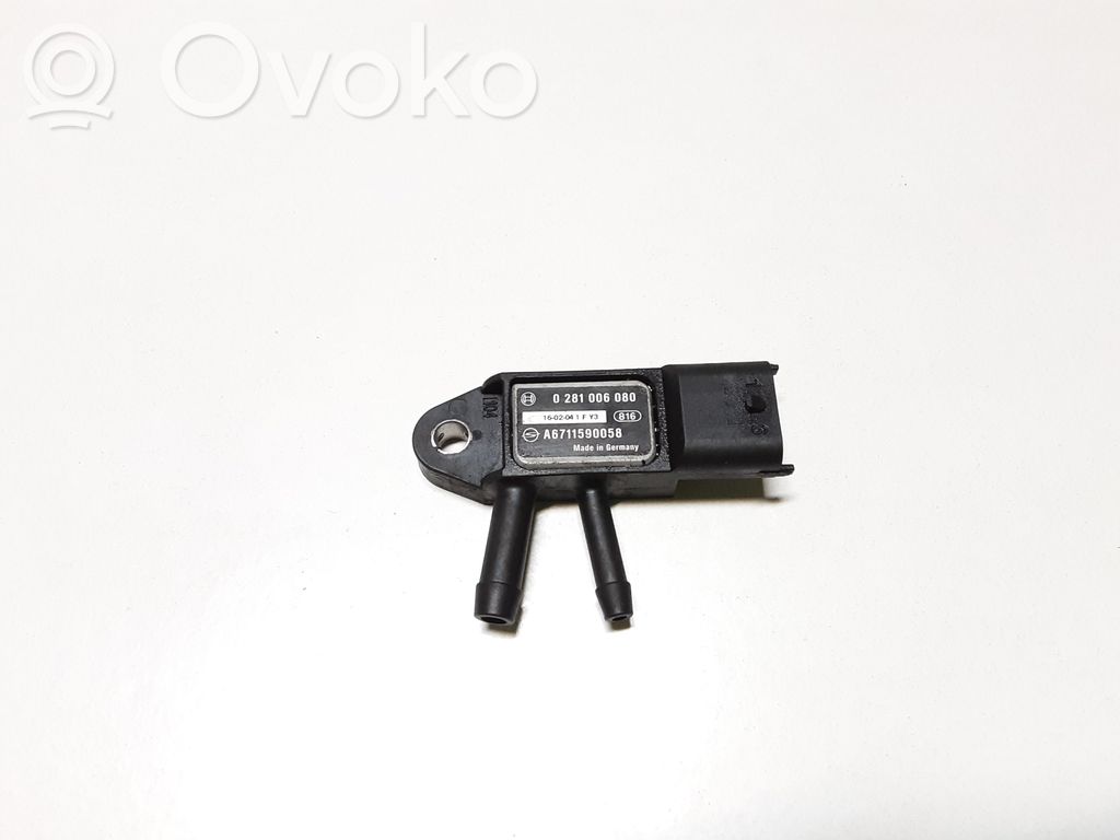 SsangYong Tivoli Exhaust gas pressure sensor 