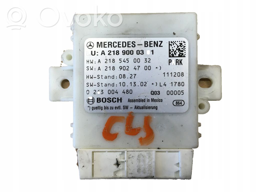 Mercedes-Benz CLS C218 X218 Sterownik / Moduł parkowania PDC 