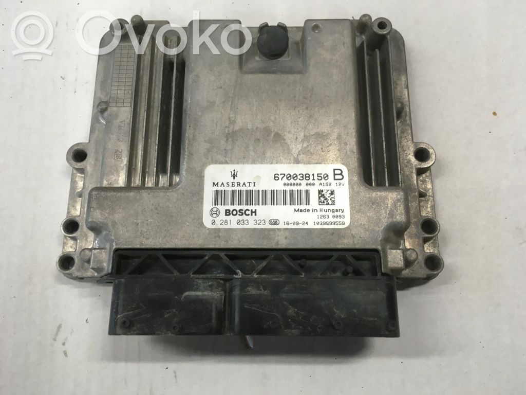 Maserati Levante Engine control unit/module 
