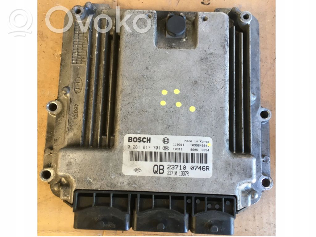 Renault Koleos I Engine control unit/module 
