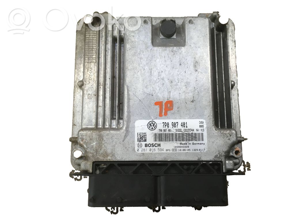 Volkswagen Touareg II Engine control unit/module 