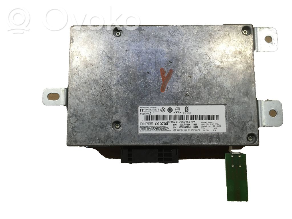 Skoda Yeti (5L) Модуль «Bluetooth» 