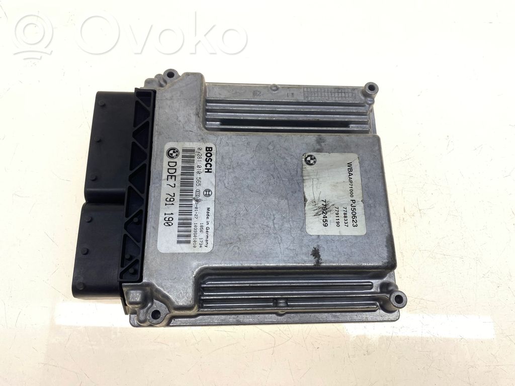 Engine control unit/module   7791190,0281010565,1039S01030