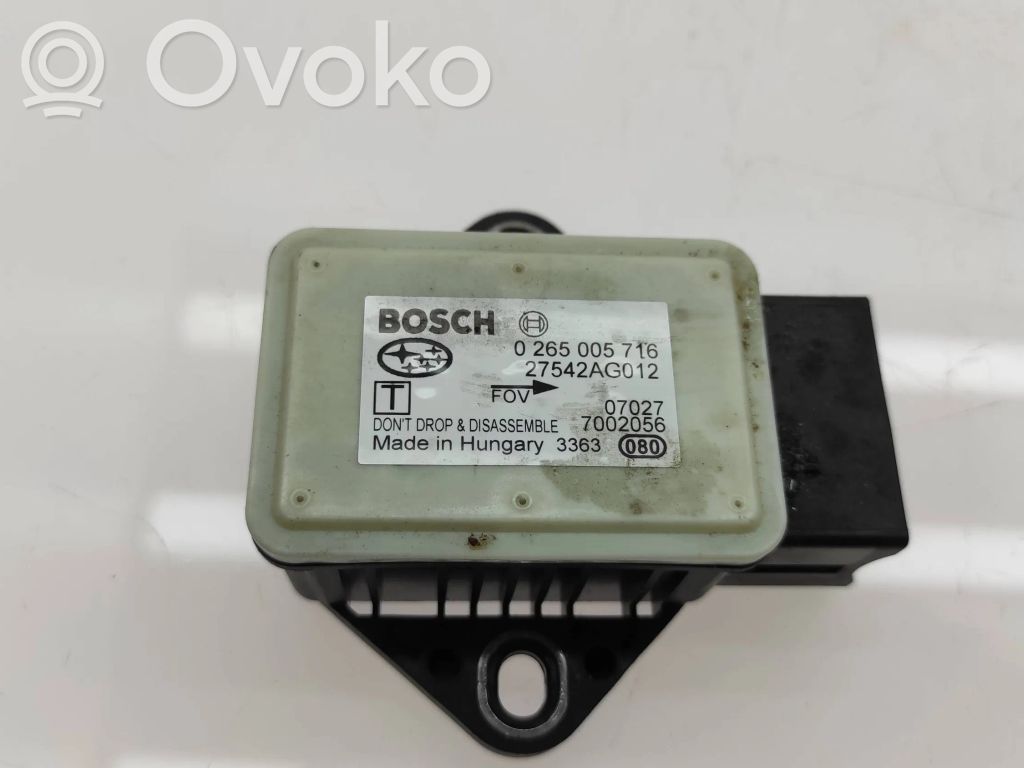 Subaru Legacy ESP acceleration yaw rate sensor 