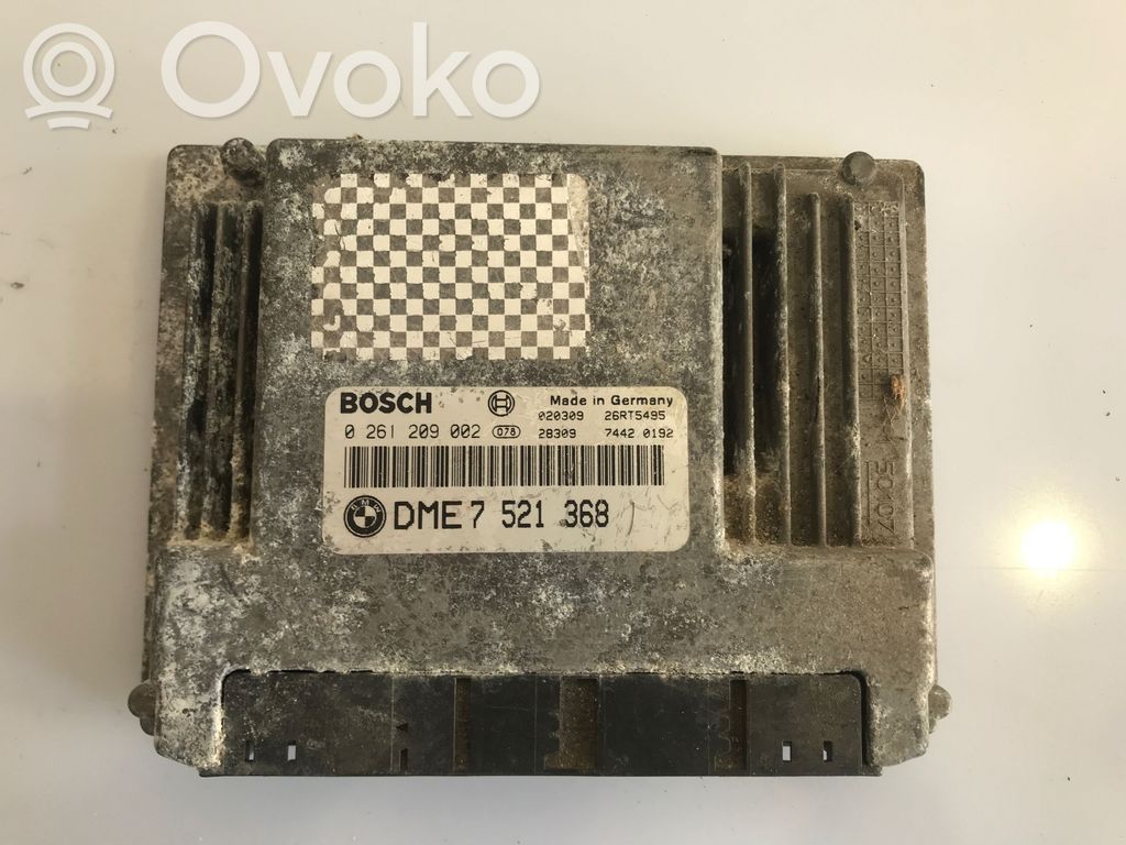 BMW 7 E65 E66 Engine control unit/module 