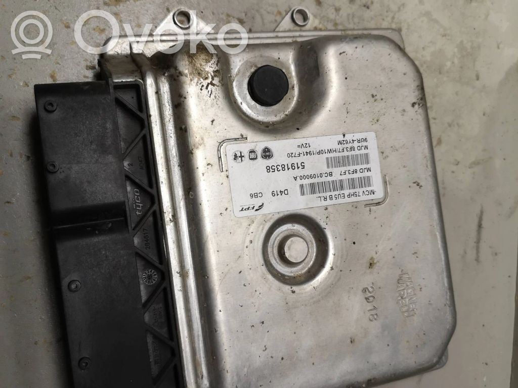 Fiat Fiorino Unidad de control/módulo del motor 