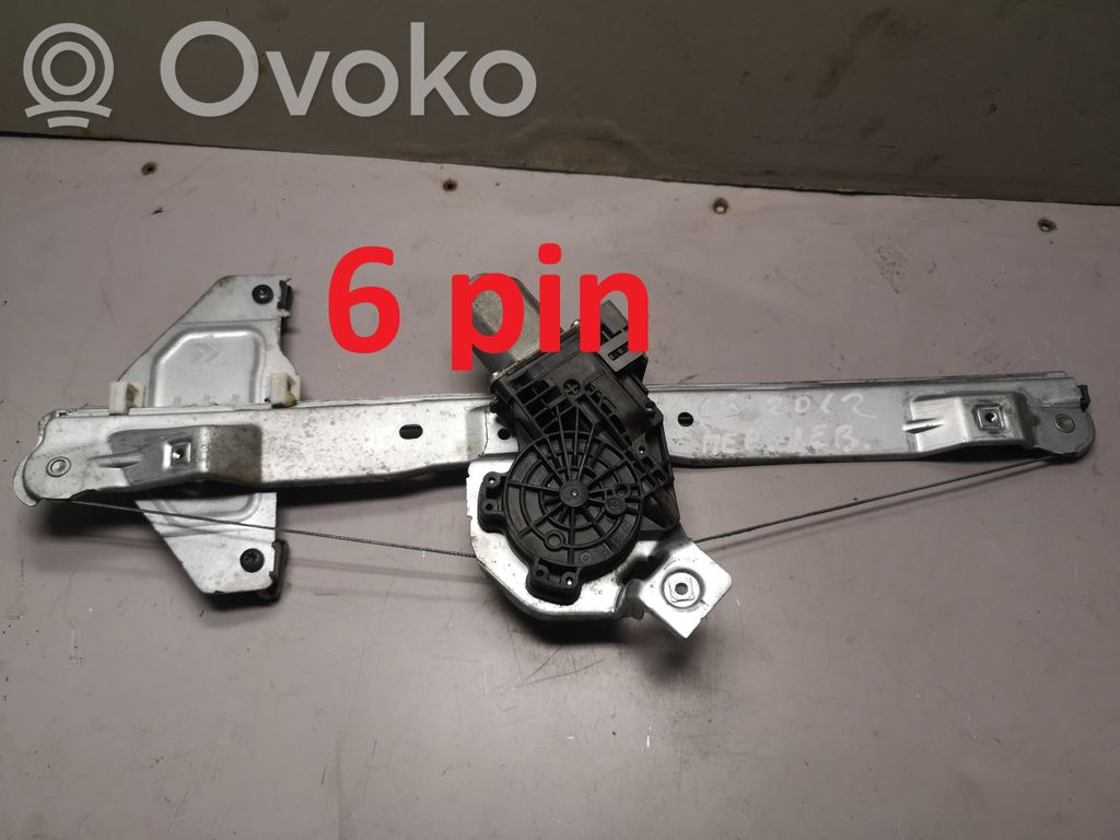 Citroen C3 Front door window regulator with motor 