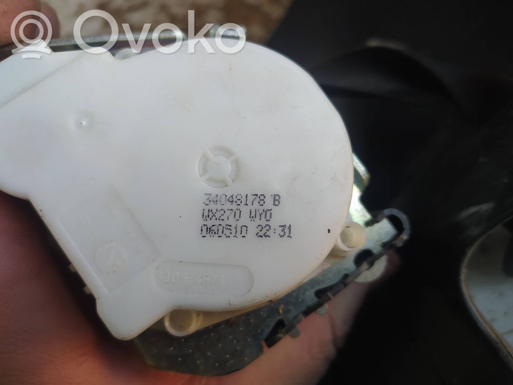 Citroen C3 Cinturón trasero 