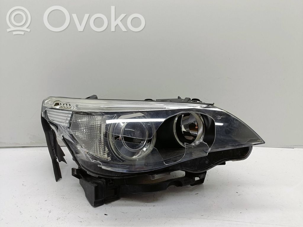 BMW 5 E60 E61 Priekšējais lukturis 