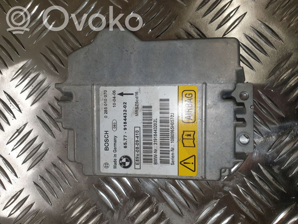 Airbag control unit/module   9184432,9184432,9184432