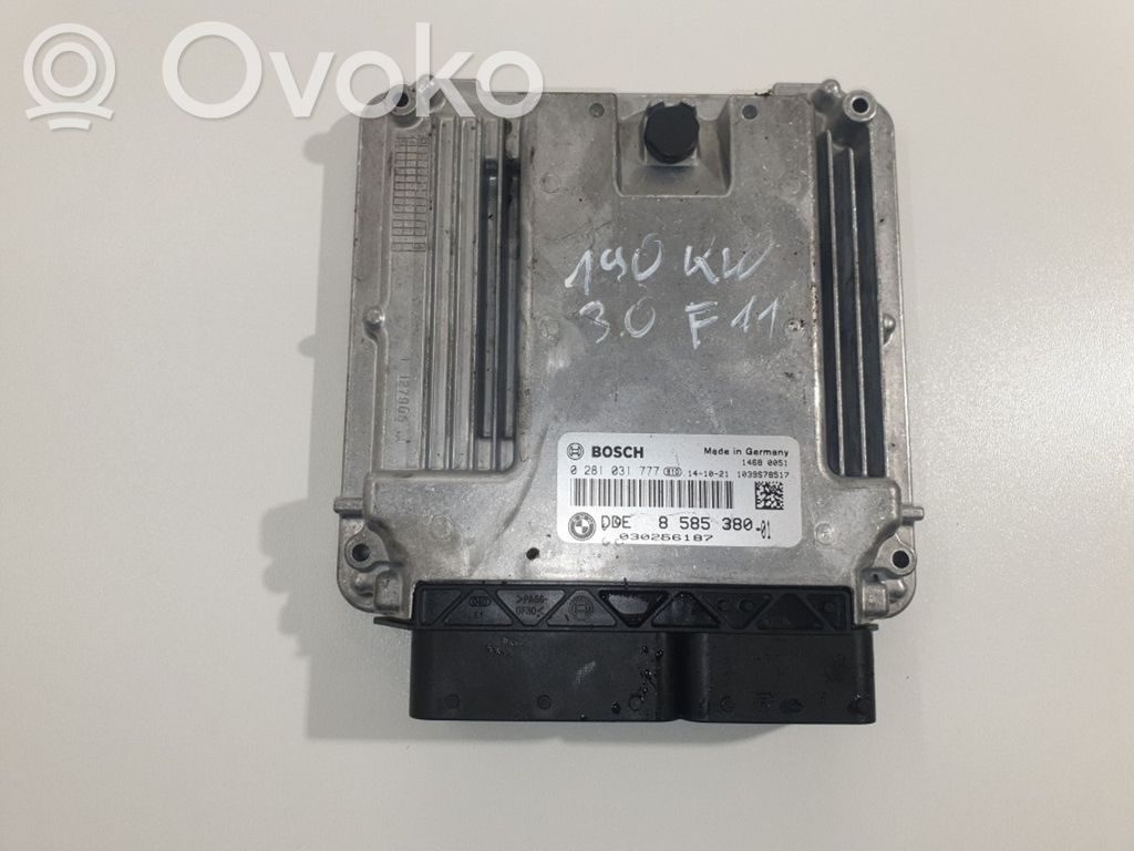 BMW 5 F10 F11 Engine control unit/module 