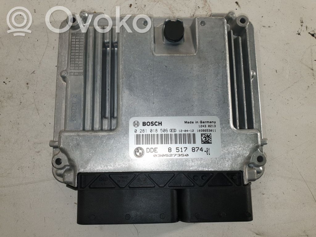 BMW 3 GT F34 Engine control unit/module 