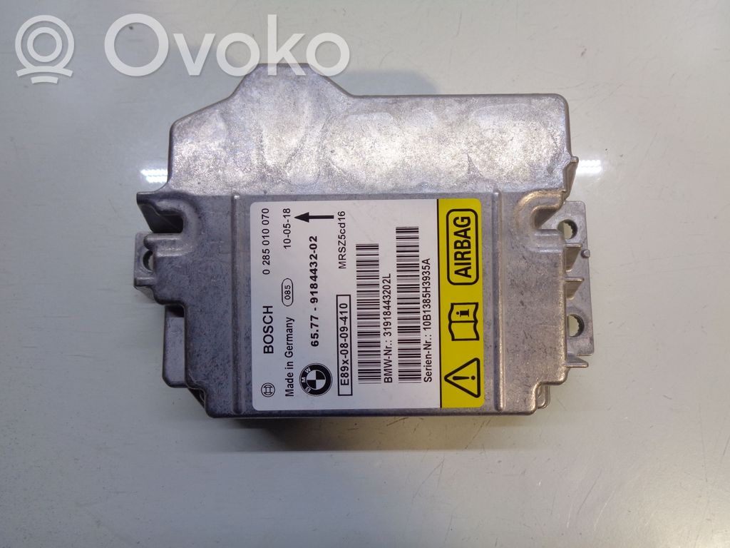 Module de contrôle airbag   9184432,6577918443202,0285010070
