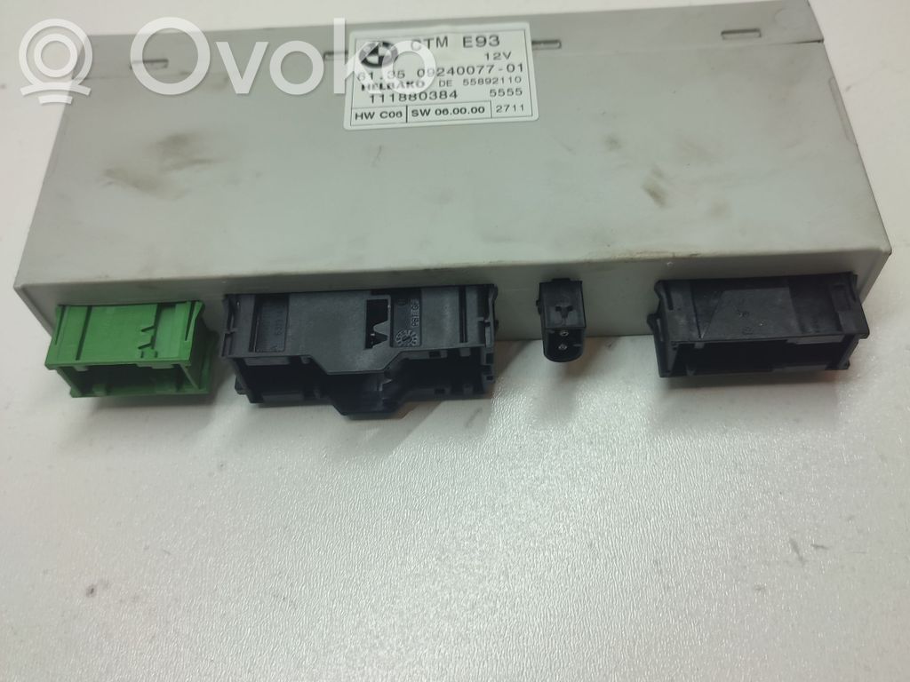 BMW 3 E92 E93 Sunroof control unit/module 