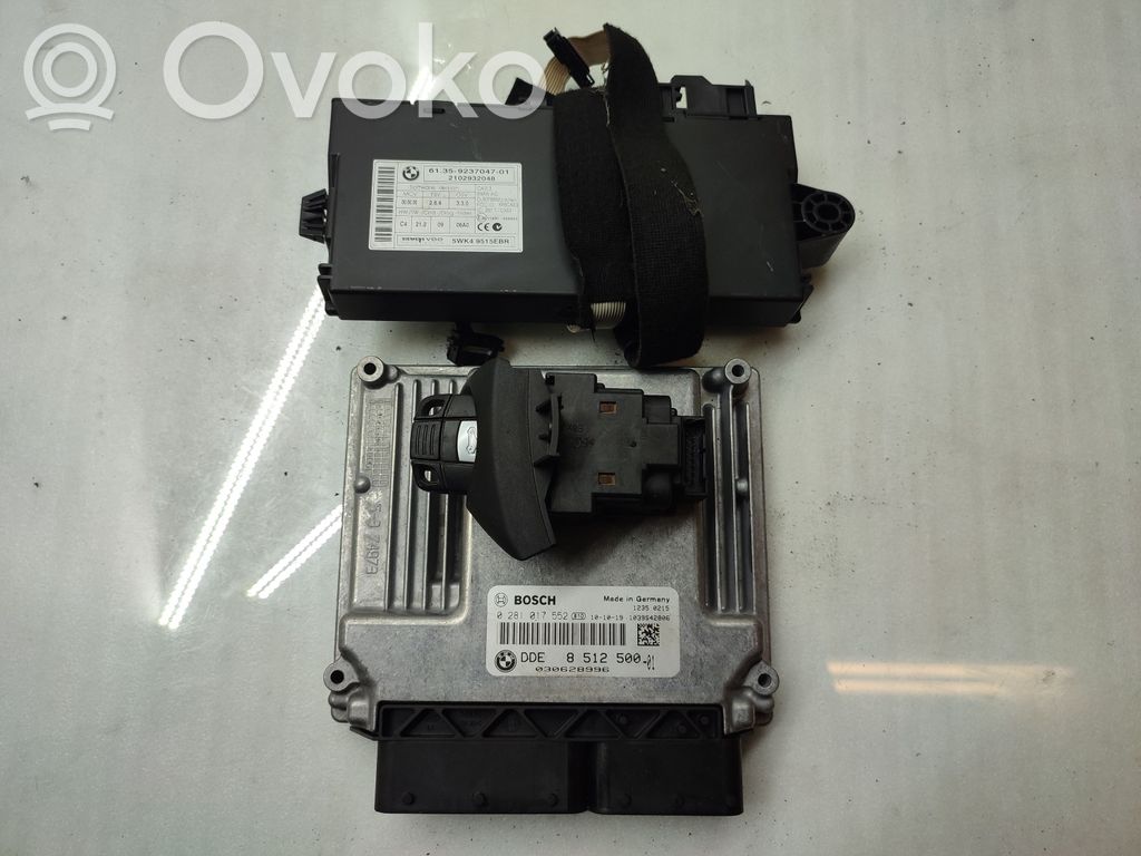 BMW X1 E84 Engine ECU kit and lock set 
