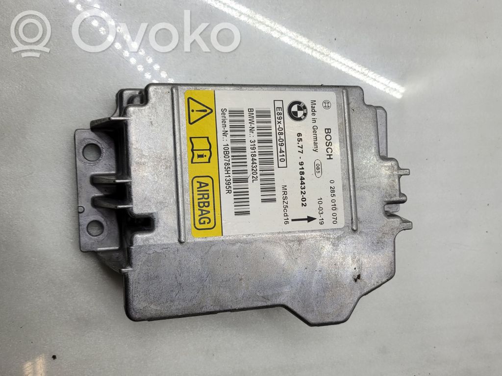 BMW 3 E92 E93 Oro pagalvių valdymo blokas 