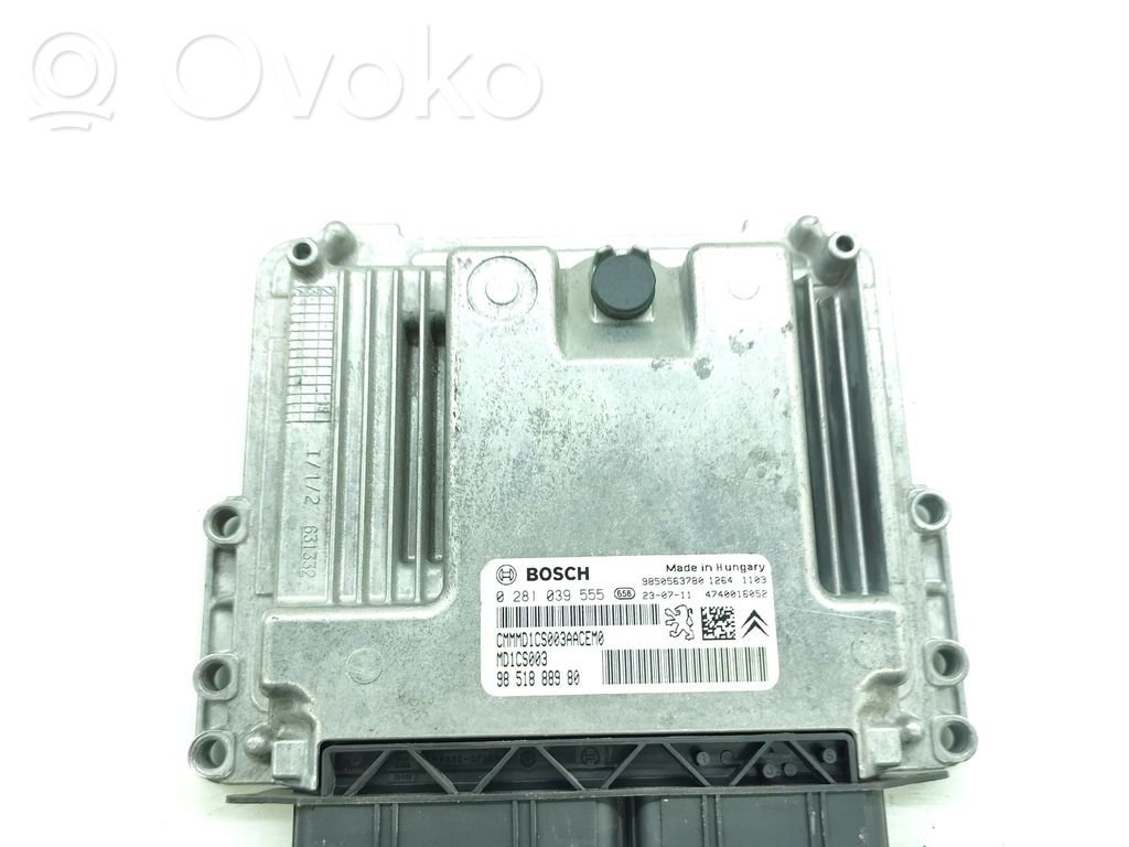 Engine control unit/module   9850563780,0281039555,9851888980