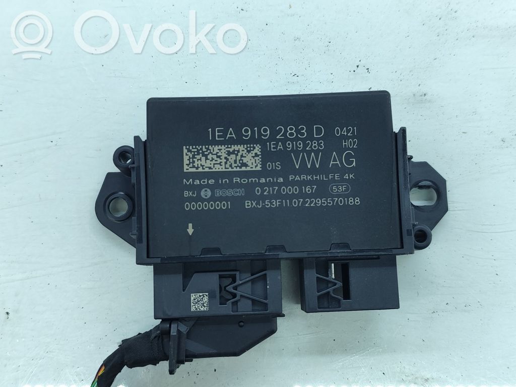 Skoda Enyaq iV Parking PDC control unit/module 