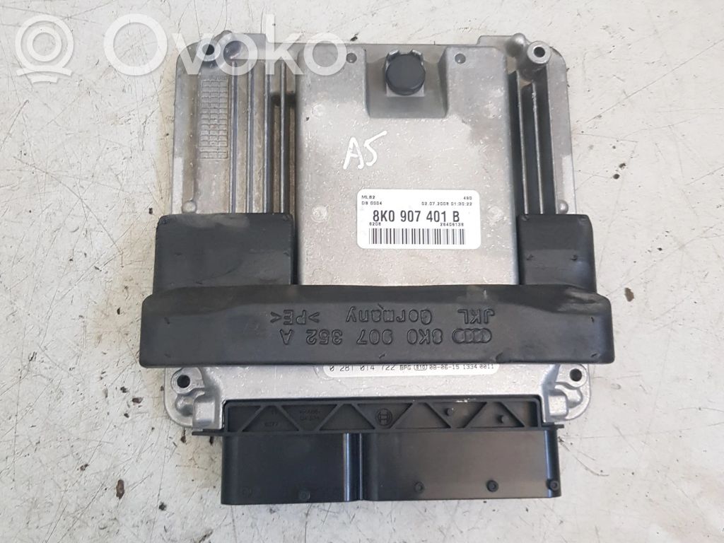 Audi A5 8T 8F Engine control unit/module 