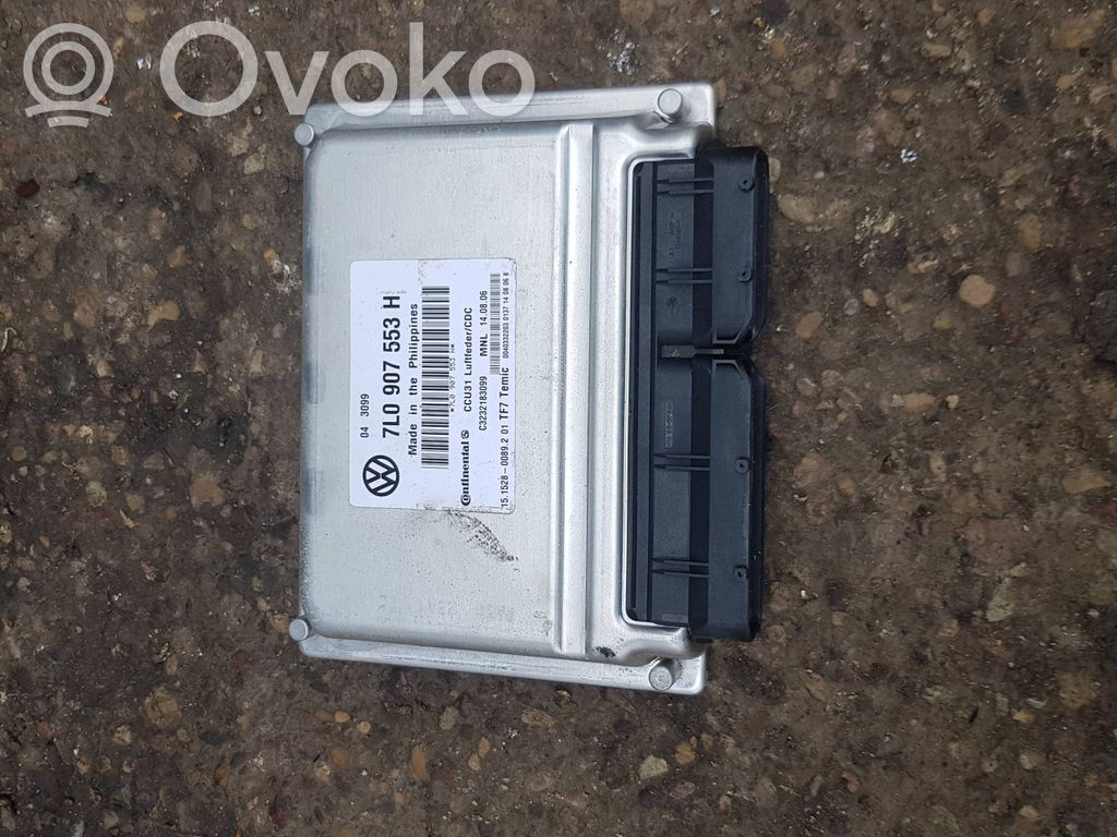 Volkswagen Touareg I Module de commande suspension 