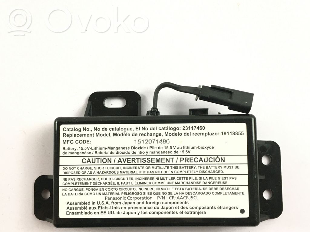 Chevrolet Malibu Battery control module 