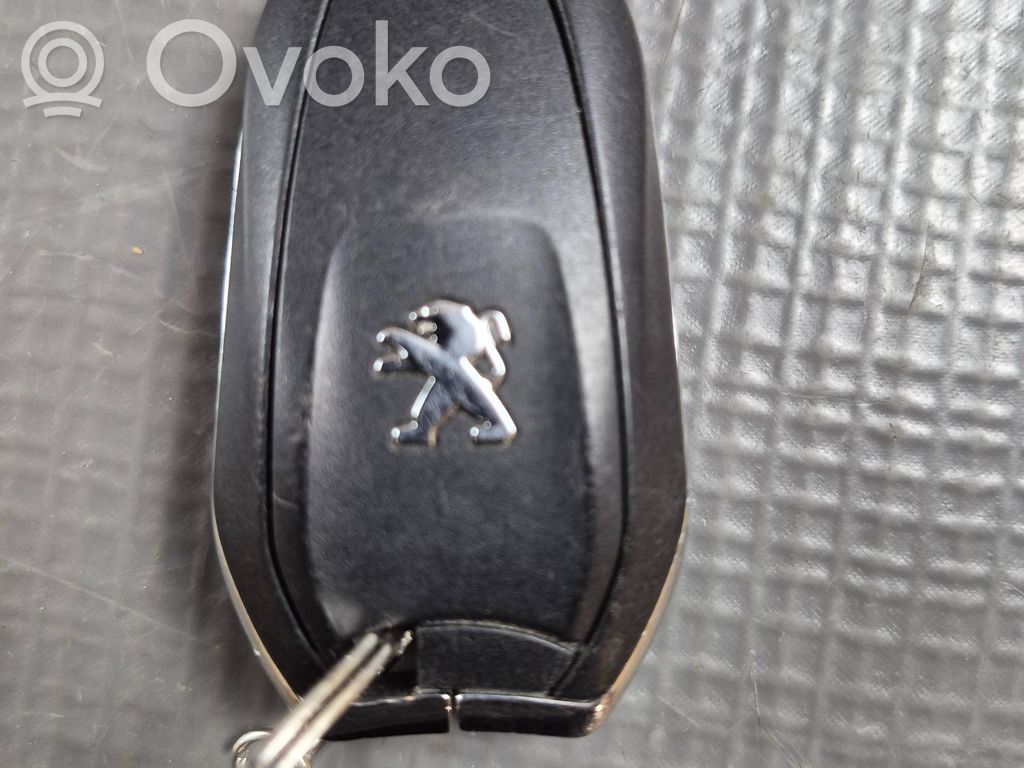 Peugeot 208 II Klucz / Karta zapłonu 