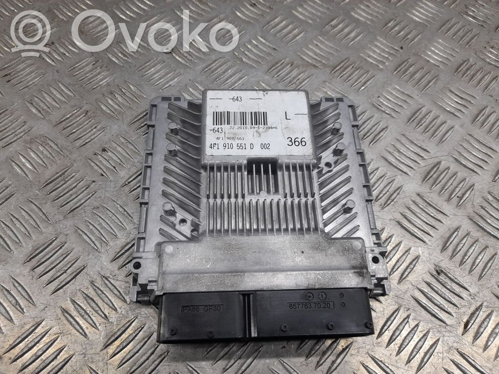 Audi A6 S6 C6 4F Engine control unit/module 
