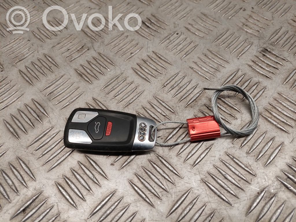 Audi A4 S4 B9 Virta-avain/kortti 