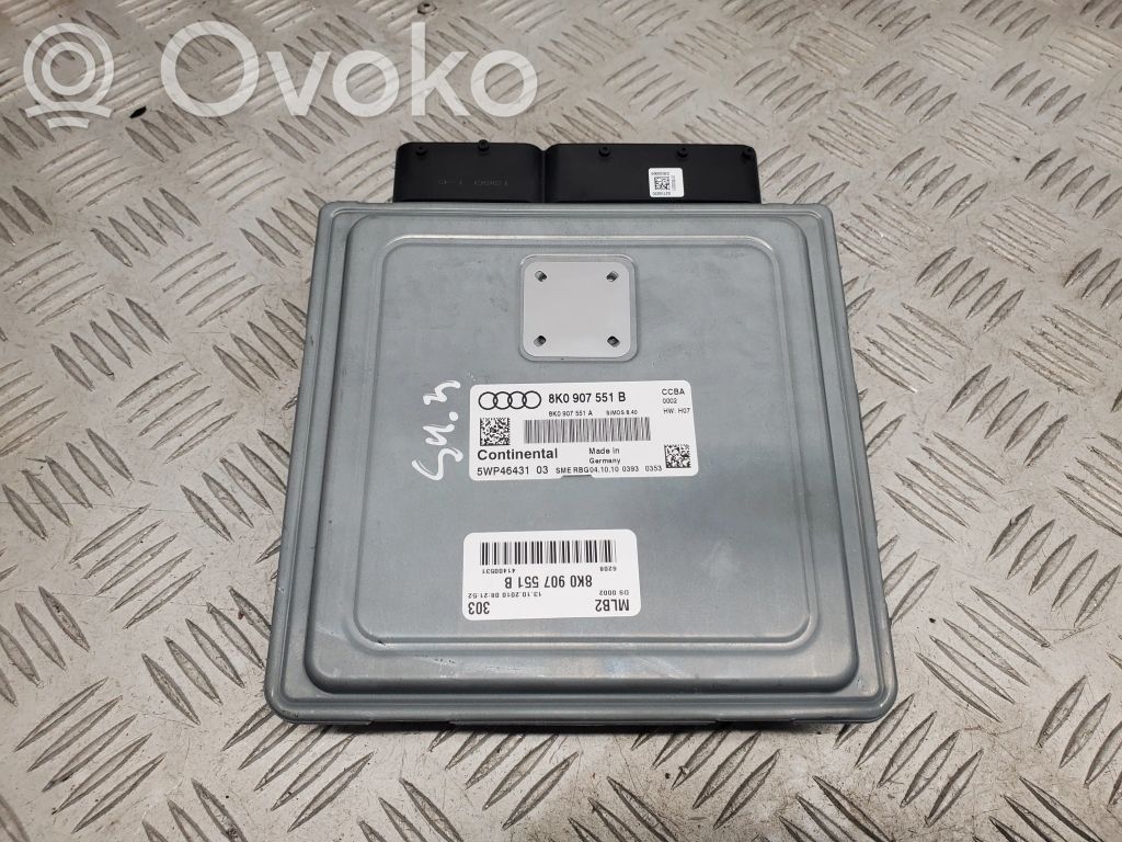 Audi A4 S4 B8 8K Unidad de control/módulo del motor 
