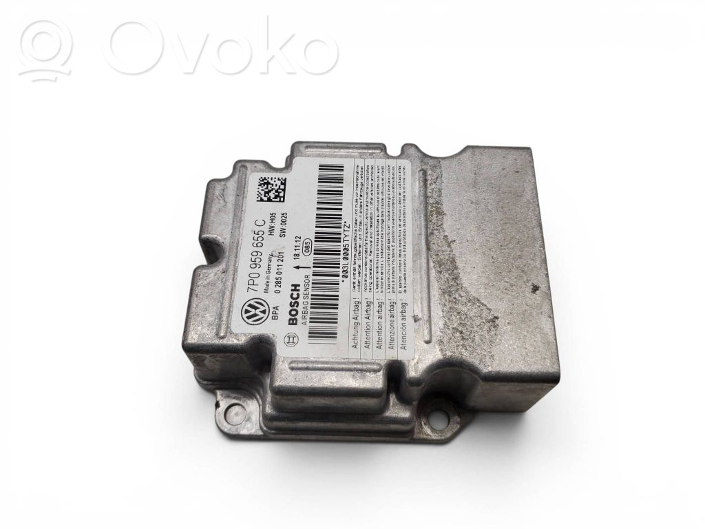 Porsche Cayenne (92A) Unitate/modul de comandă airbaguri 