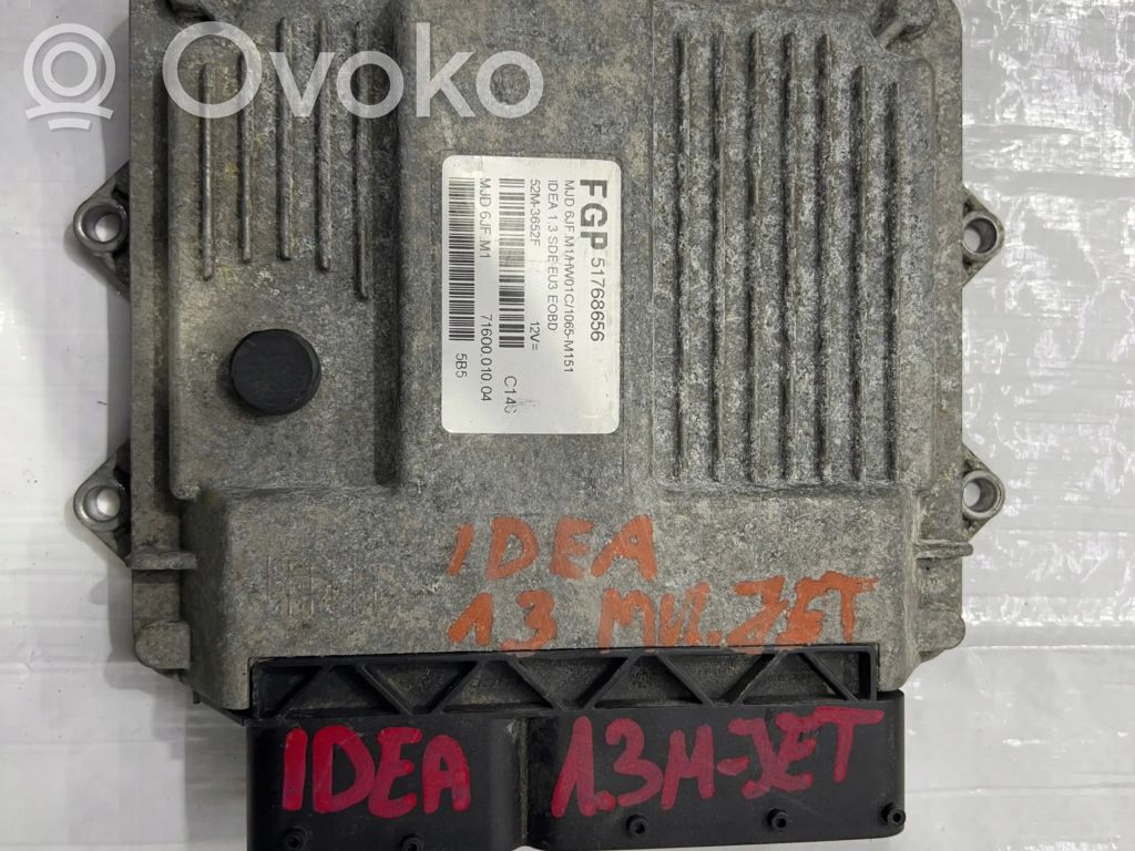 Fiat Idea Engine control unit/module 