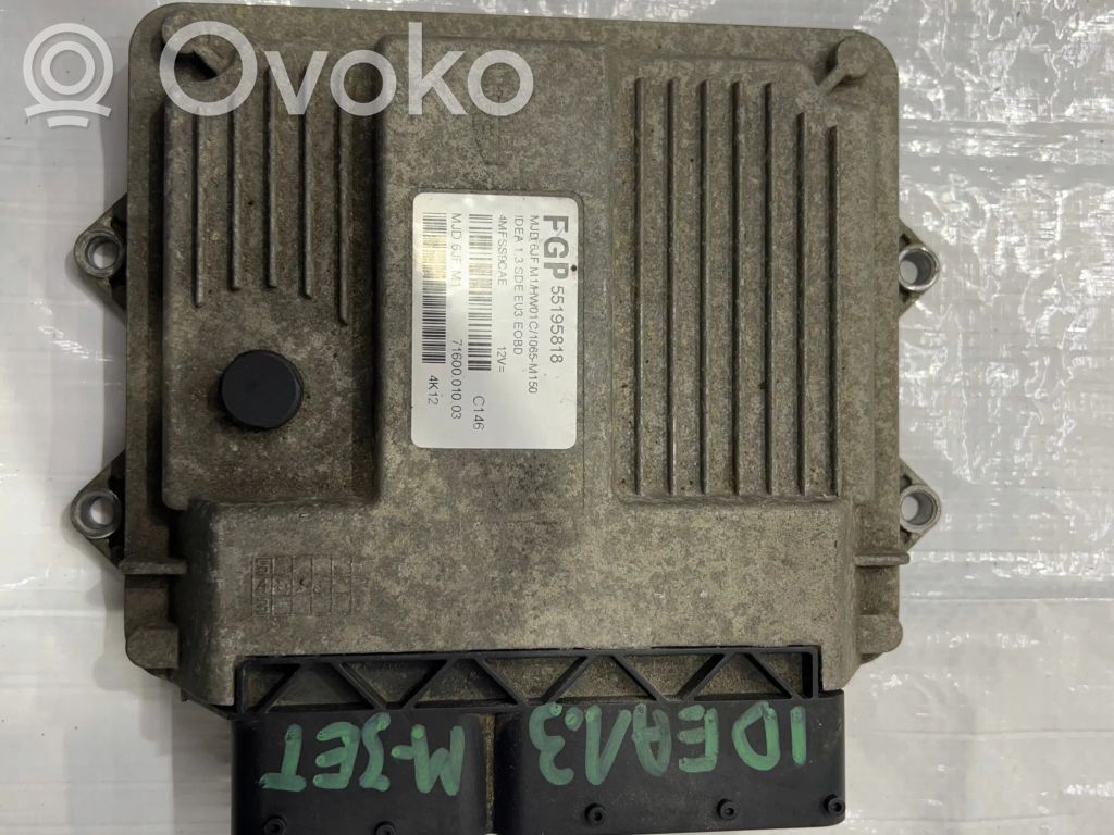 Fiat Idea Engine control unit/module 