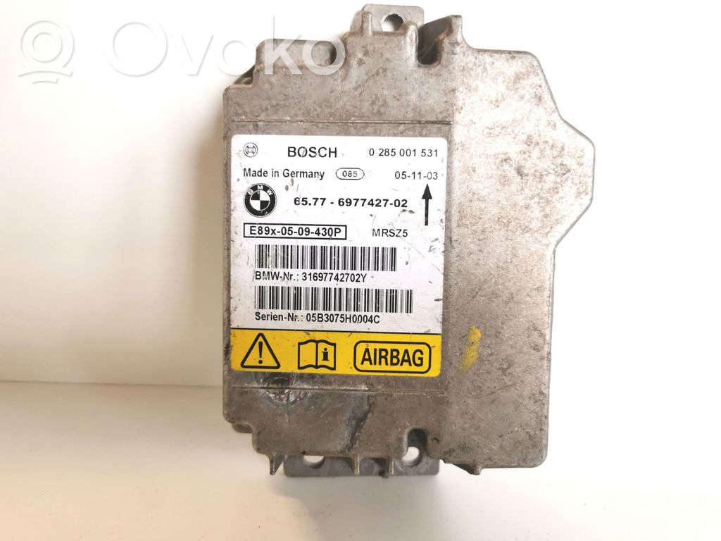 BMW 3 E90 E91 Airbag control unit/module 