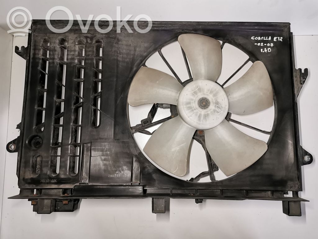 Toyota Corolla E120 E130 Elektrolüfter 