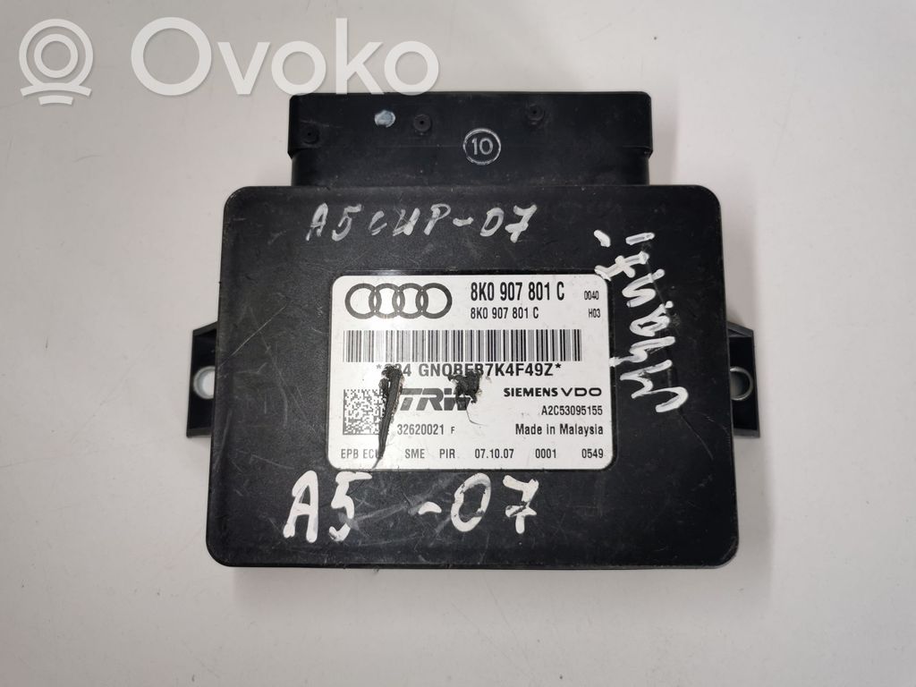 Module de commande de frein à main   8K0907801C,A2C53095155