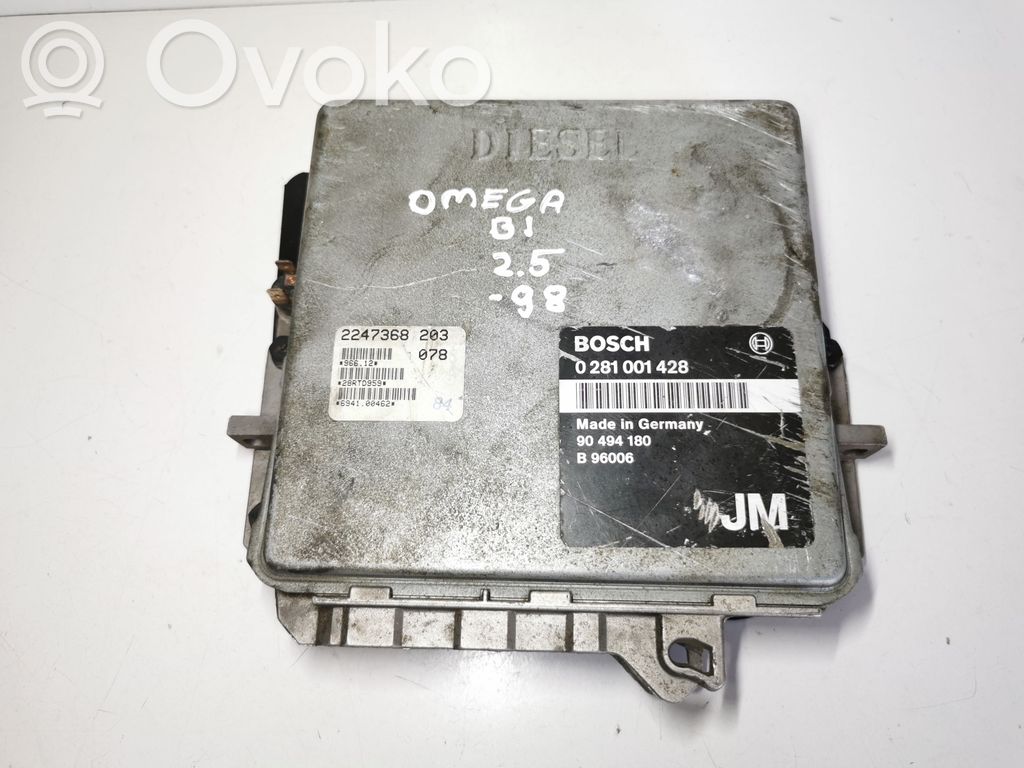 Opel Omega B1 Engine control unit/module 