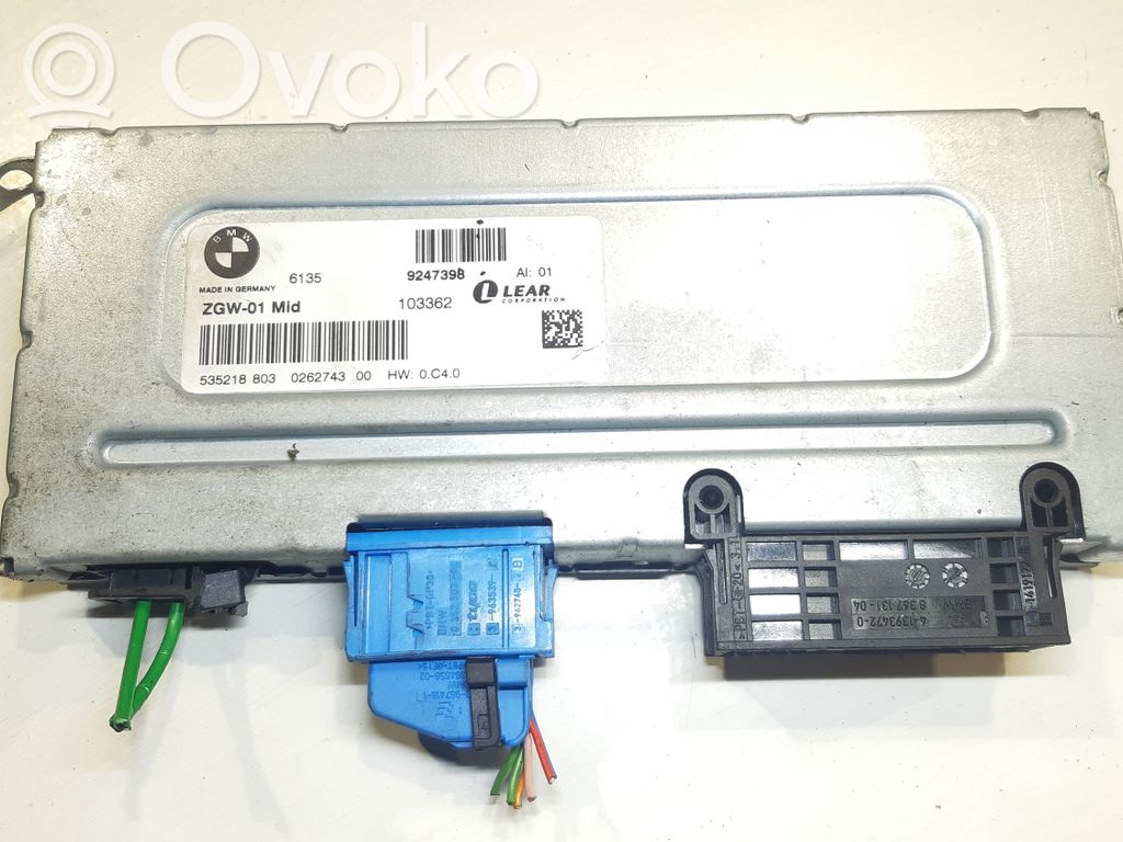 BMW 5 F10 F11 Moduł sterowania Gateway 