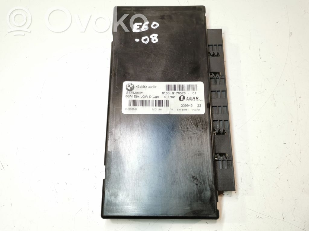 BMW 5 E60 E61 Komforto modulis 