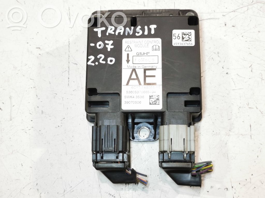 Airbag control unit/module   6C1T14B056AE,39070506,5WK43536