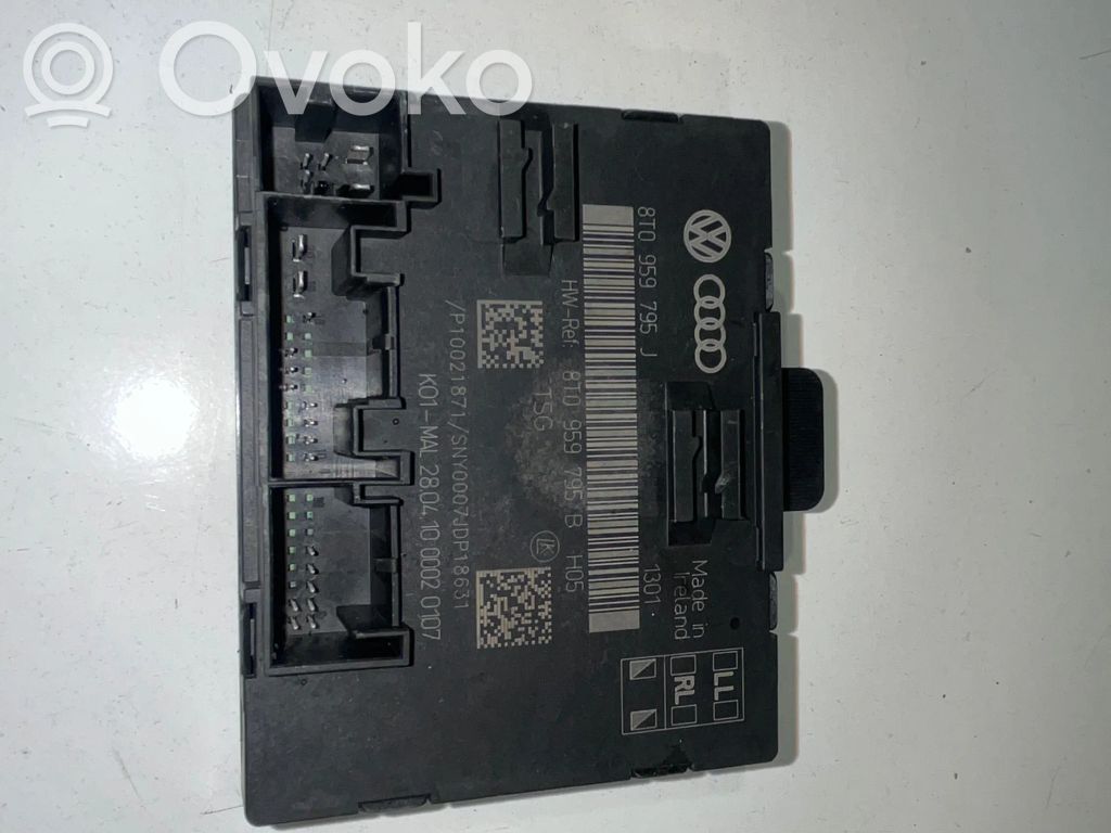 Unité de commande module de porte   8T0959795J,8T0959795B