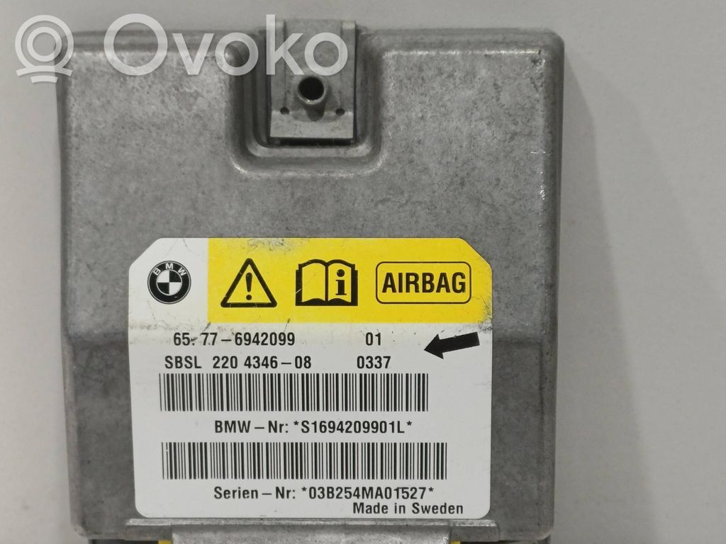 Turvatyynyn ohjainlaite/moduuli   220434608,S1694209901L