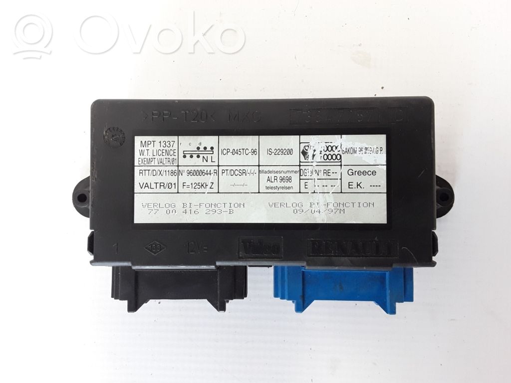 Renault Espace III Comfort/convenience module 