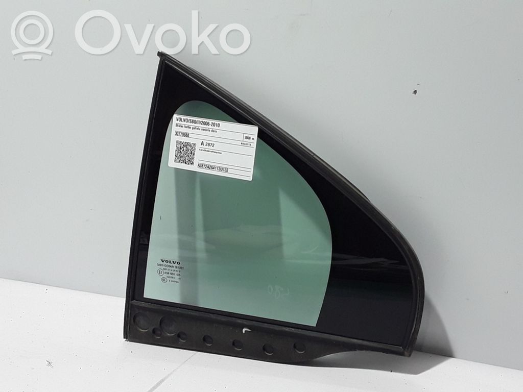 Volvo S80 Ventanilla de ventilación de la puerta trasera 