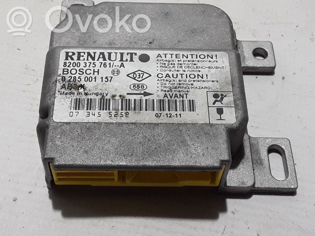 Renault Thalia I Airbag control unit/module 