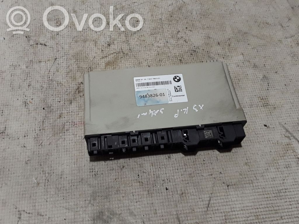 BMW X3 G01 Module de commande de siège 