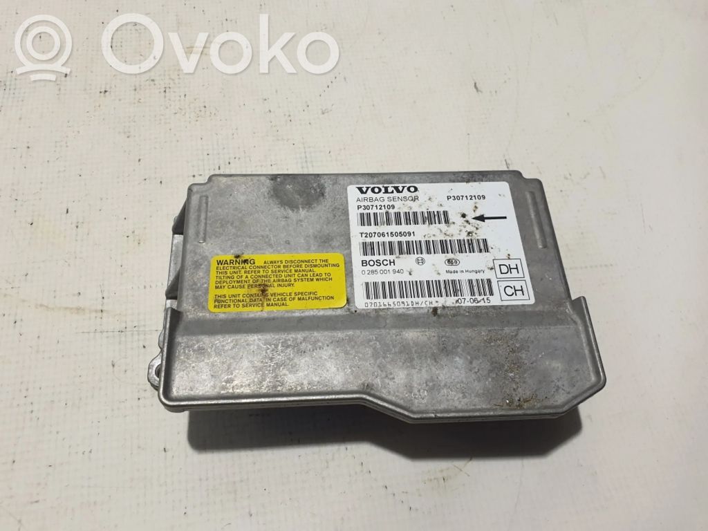 Volvo XC70 Unidad de control/módulo del Airbag 