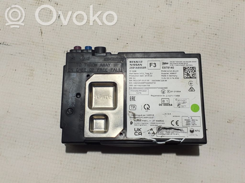 Renault Megane E-Tech Other control units/modules 