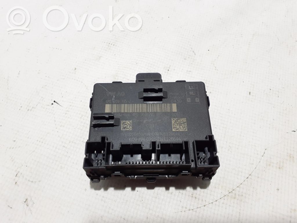 Audi A6 S6 C8 4K Door control unit/module 