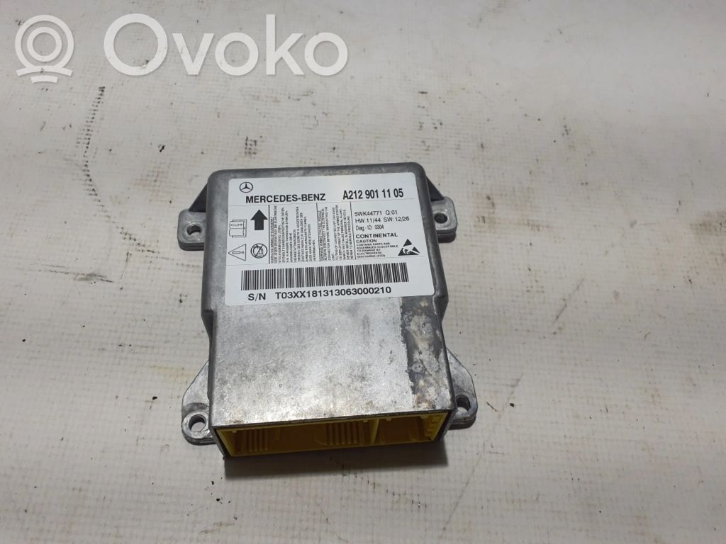 Centralina/modulo airbag   A2129011105