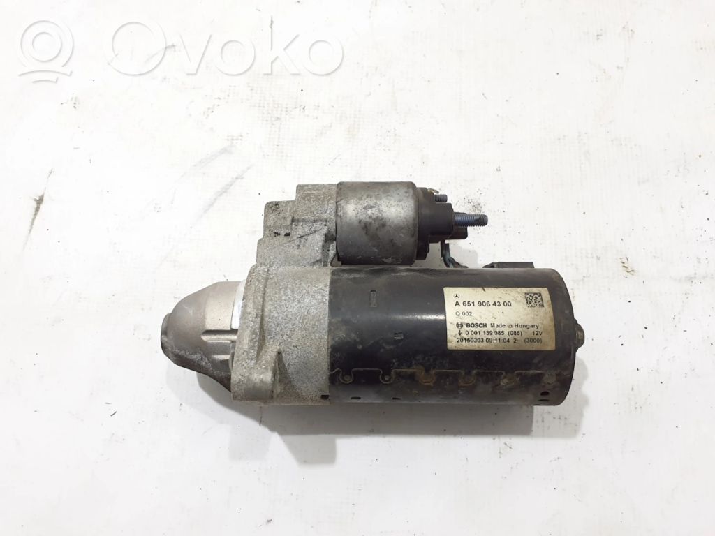 Mercedes-Benz Vito Viano W447 Electromotor